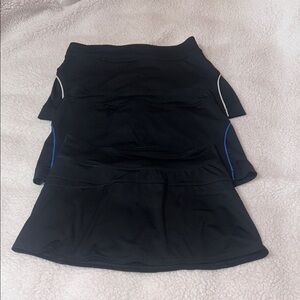 Champion Black and Blue Athletic Shorts, 3 Piece Bundle
